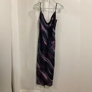 strapless open back dress ZAPAKASA Women Grey Purple Floral A-Line Long Bridesmaid Dress Backless  Chiffon Wedding Guest Dress
